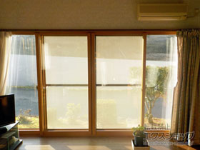 の二重窓（内窓） インプラス ダストバリア仕様 引違い窓 4枚建 施工例