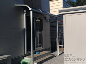 のテラス屋根 スピーネ R型 テラスタイプ 単体 積雪〜20cm対応 施工例