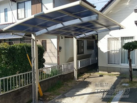 のカーポート レイナポートグラン 積雪〜20cm対応 施工例