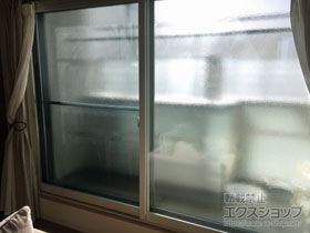 の二重窓（内窓） インプラス ダストバリア仕様 引違い窓 2枚建 アルミレール枠仕様 施工例