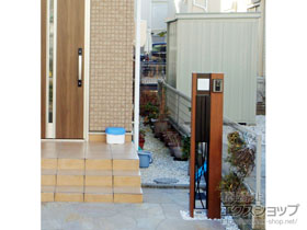 の機能門柱・ポスト ルシアスポストユニット BW02型 施工例