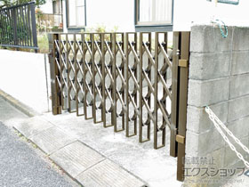 のカーゲート アルシャインHG ノンキャスター 片開き 260S 施工例