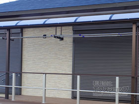 のテラス屋根 ヴェクターテラス R型 テラスタイプ 単体 積雪〜20cm対応 施工例