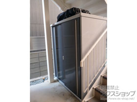 物置 シンプリー 一般型 1520×755×1903 MJX-157E-PG 施工例
