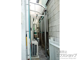 のテラス屋根 ヴェクターテラス R型 テラスタイプ 単体 積雪〜20cm対応 施工例