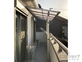 のバルコニー・ベランダ屋根 ヴェクターテラス F型 屋根タイプ 単体 積雪〜20cm対応 施工例