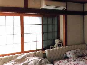 の二重窓（内窓） 【特注】インプラス ダストバリア仕様 引違い窓 4枚建 施工例