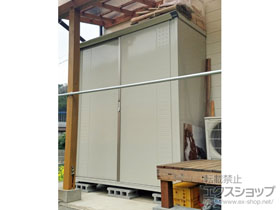 の物置・屋外倉庫 グランプレステージジャンプ 1879×750×2100（GP-197H-F） GP-197H-F-MW 施工例