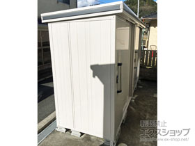 の物置・屋外倉庫 エルモ 積雪型 1870×1170×2121（LMDS-1811） LMDS-1811-CB 施工例