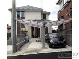 カーポート y合掌 自転車