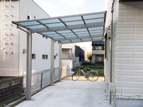 のカーポート エフルージュグラン 延長　積雪〜20cm対応 施工例