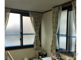 の二重窓（内窓） インプラス ダストバリア仕様 引違い窓 2枚建 施工例