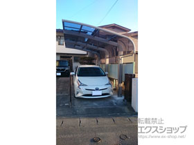 のカーポート テールポートシグマIII 1500 積雪〜50cm対応 施工例