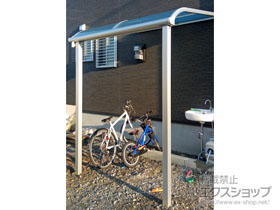 のテラス屋根 ヴェクターテラス R型 テラスタイプ 単体 積雪〜20cm対応 施工例