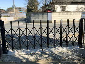 のカーゲート トリップゲート RB型 ノンレール 片開き 32S 施工例