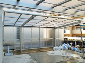 のカーポート エフルージュグラン　積雪〜20cm対応 施工例