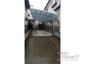 のカーポート レイナキャップポートグラン 縦連棟　積雪〜20cm対応 施工例