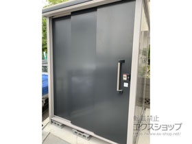 の物置・屋外倉庫 エルモ 一般型 ( LMD-1818H-SM) 施工例