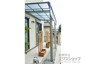 のテラス屋根 フーゴF 独立テラスタイプ 単体 積雪〜20cm対応 施工例