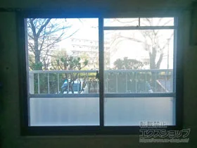LIXIL リクシル(トステム)の内窓（二重窓・二重サッシ） インプラス ダストバリア仕様 引違い窓 2枚建 施工例