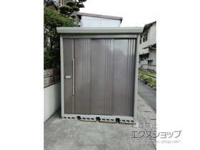 の物置・屋外倉庫 Mr.ストックマンダンディ 多雪型 結露減少型 1832×1406×2110（ND-SZ1814） ND-SZ1814-B 施工例