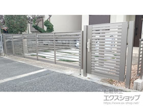 のカーゲート ワイドオーバードアS1型 電動式 施工例