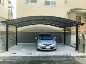 のカーポート レイナツインポートグラン　積雪〜20cm対応 施工例