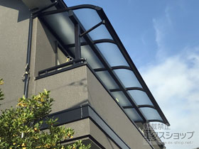 のバルコニー・ベランダ屋根 ソラリア R型 屋根タイプ 単体 積雪〜20cm対応 施工例