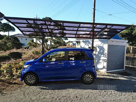 のカーポート レイナポートグランZ　積雪〜20cm対応 施工例