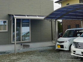 YKKAPのテラス屋根 ヴェクターテラス R型 テラスタイプ 単体 積雪～20cm対応 施工例
