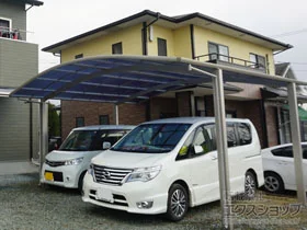 YKKAPのカーポート レイナツインポートグラン　積雪～20cm対応 施工例