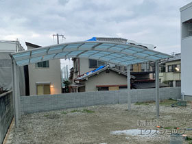 のカーポート レイナツインポートグラン　積雪〜20cm対応 施工例