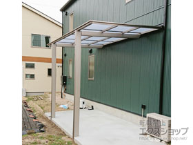 のテラス屋根 フーゴF 独立テラスタイプ 単体 積雪〜20cm対応 施工例