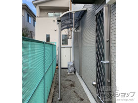 のテラス屋根 ヴェクターテラス R型 テラスタイプ 単体 積雪〜20cm対応 施工例