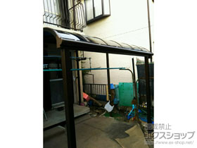 テラス屋根 ヴェクターテラス R型 テラスタイプ 単体 積雪〜20cm対応 施工例