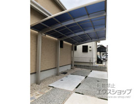 のカーポート レイナポートグラン 延長　積雪〜20cm対応 施工例