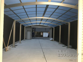 のカーポート レイナツインポートグラン 　たて並列　積雪〜20cm対応 施工例