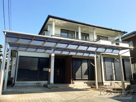 のカーポート エフルージュ トリプル 積雪〜20cm対応 施工例