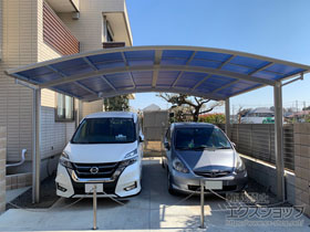 のカーポート レイナツインポートグラン　積雪〜20cm対応 施工例