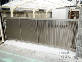 のカーゲート エススライドB型 片引き 施工例