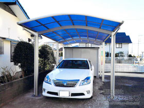 のカーポート レイナワンポートグラン 延長　積雪〜20cm対応 施工例