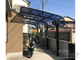 のカーポート テールポートシグマIII 延長 積雪〜20cm対応 施工例