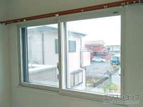 の二重窓（内窓） インプラス ダストバリア仕様 引違い窓 2枚建 施工例