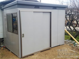 の物置・屋外倉庫 ナイソー 一般型 3040×1880×2270（SMK-58S） SMK-58S 施工例