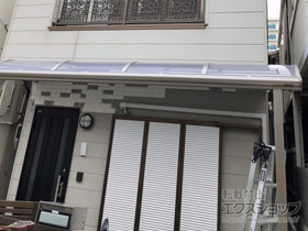 のテラス屋根 ヴェクターテラス R型 テラスタイプ 単体 積雪〜20cm対応 施工例