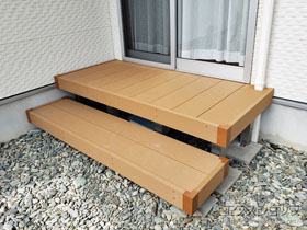 のウッドデッキ リウッドデッキ 200 施工例