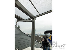 のバルコニー・ベランダ屋根 パワーアルファ F型 屋根タイプ 単体 積雪〜30cm対応 施工例