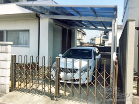 のカーポート エフルージュグラン　積雪〜20cm対応 施工例