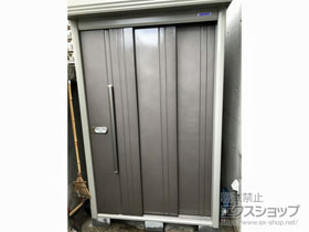 の物置・屋外倉庫 Mr.ストックマンダンディ 一般型 1316×1590×2110（ND-1315） ND-1315-B 施工例