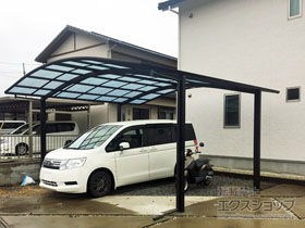 のカーポート レイナツインポートグラン　積雪〜20cm対応 施工例